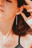 Textured Line Earrings
