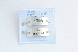 Strong is Beautiful Shoe Tags