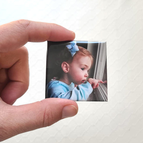 Set of 16 Personalized Photo Magnets