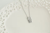 Butterfly Tag Necklace