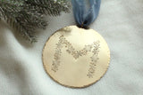 Snowflake Monogram Ornament