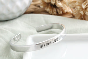 You Are Loved Cuff Bracelet