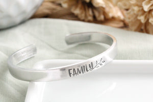 Family Cuff Bracelet