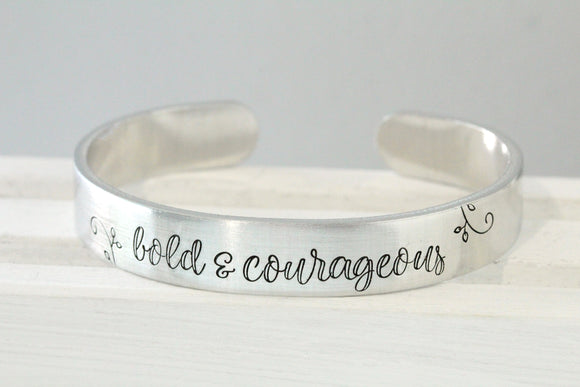 Bold & Courageous Cuff Bracelet
