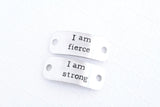 I Am Fierce I Am Strong Shoe Tags