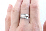 Choose Kindness Wrap Ring