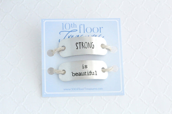 Strong is Beautiful Shoe Tags