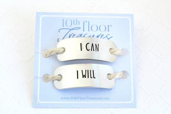 I Can I Will Shoe Tags