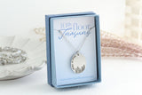 Walk By Faith Oval Forest Necklace