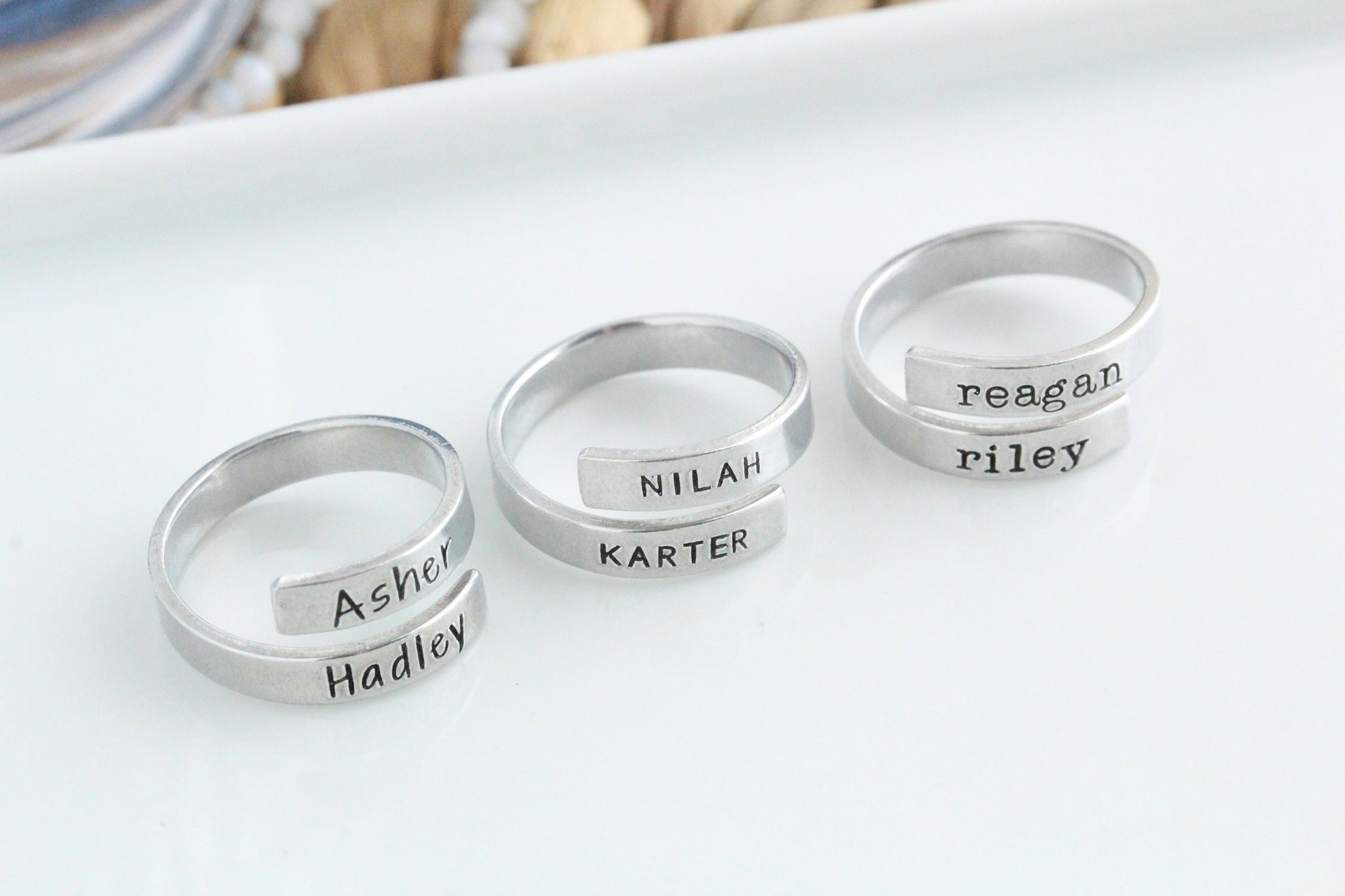 Personalized Name Ring - Double Name | Girlfriend gifts, Birthday gifts for  sister, Birthday gifts for girlfriend